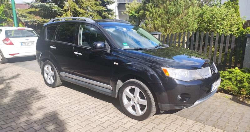 Mitsubishi Outlander cena 23899 przebieg: 252387, rok produkcji 2009 z Młynary małe 46